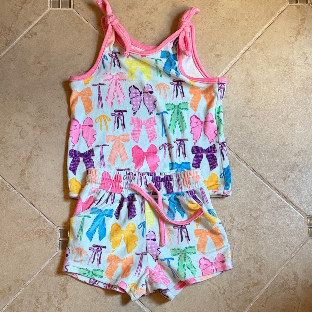 SweetHoney Soft Bow Tank Set